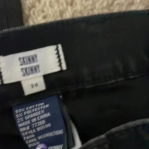 Black Madewell skinny jeans size 26 - Picture 3 of 4